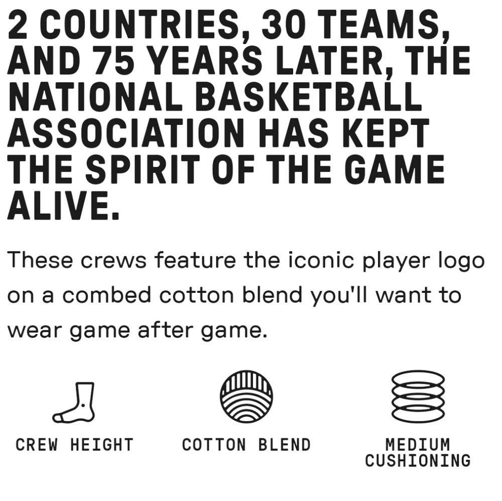 NWT Men's NBA Logoman Dye Stance Crew Socks - Picture 7 of 9